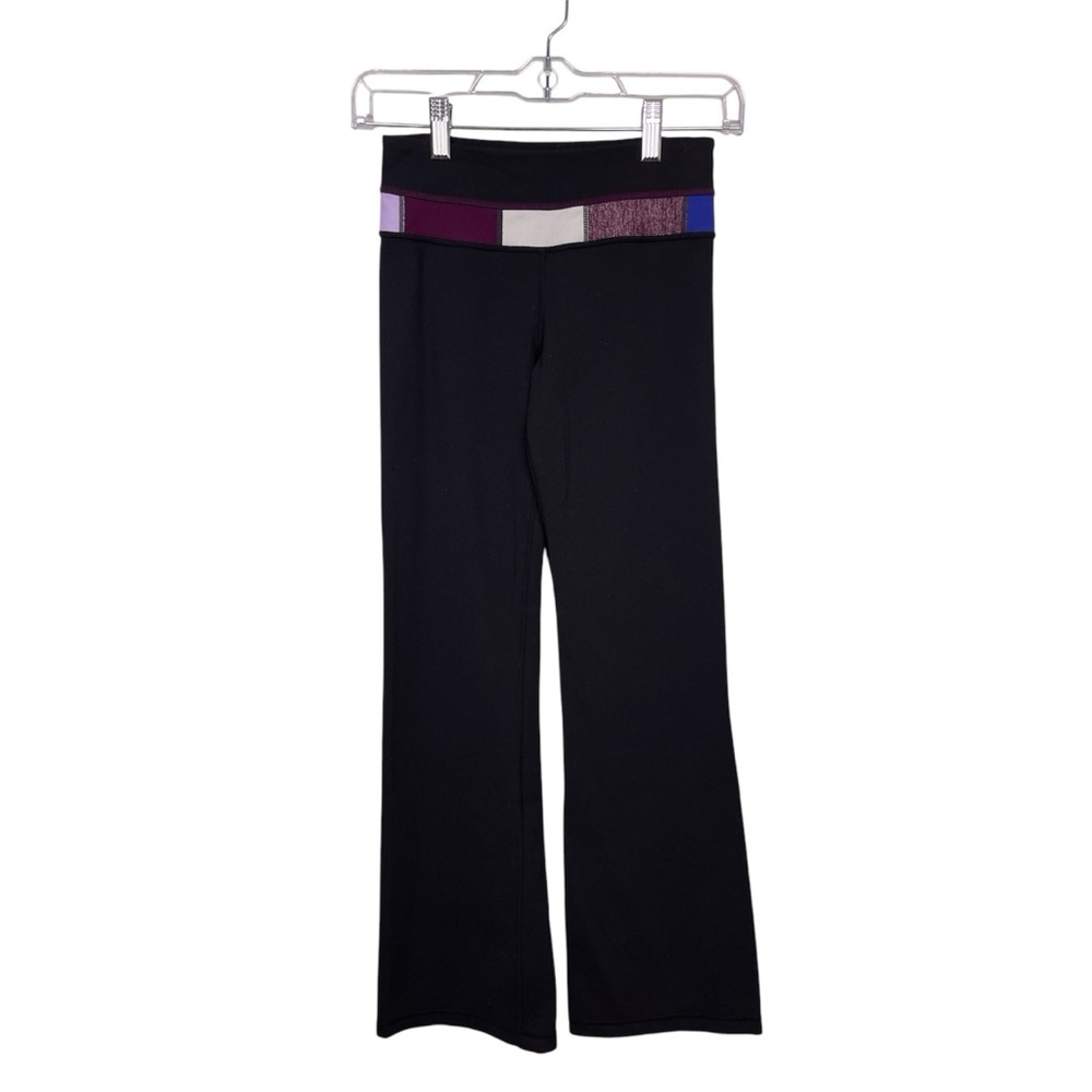 Lululemon Flare Groove Pant Color Block